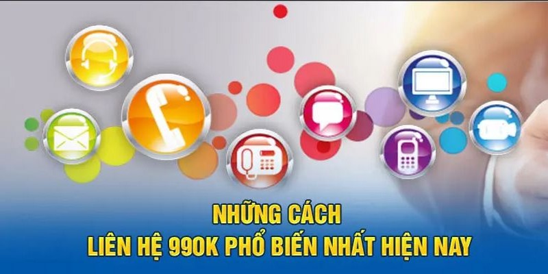 Các phương thức cần liên hệ của 99OK